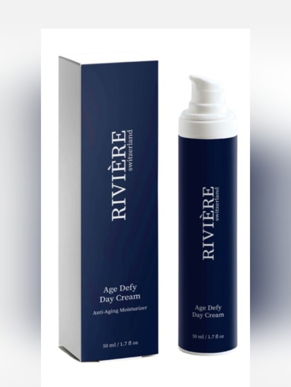 RIVIÈRE Age Defy Day Cream – Navy Hydrating Moisturizer